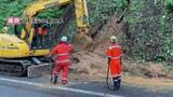 「【道央道で土砂崩れ】胆振・日高地方で大雨～道路冠水や床下浸水など被害発生…地盤緩み“土砂災害に注意”道央道は一時通行止め→20日午前5時に復旧〈北海道〉」の画像1