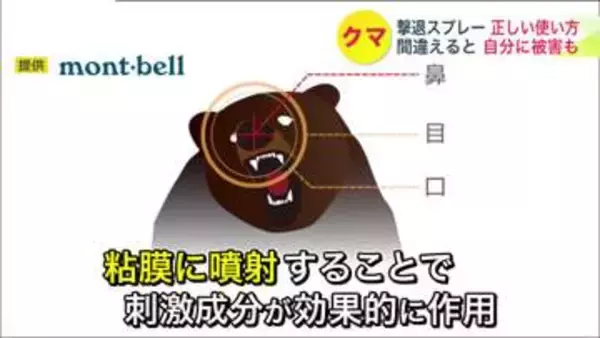 【クマ被害あわないために】クマスプレーが人気 高価なため“レンタルサービス”も…いざという時正しく使える？ 間違えると自分に被害が…ポイントは「風上から」「腕を伸ばす」「狙うのは顔」＜北海道＞