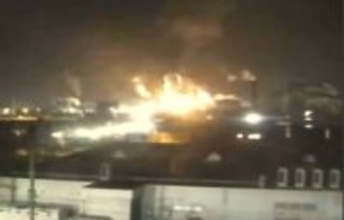 【爆発火災】日本製鉄で高さ40メートルの熱風炉が爆発し崩落→レンガなどが周囲に飛散・火災発生し広範囲に延焼するもケガ人なし…9月のトラブルから復旧したばかり〈北海道室蘭市〉