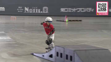 【雪を気にせずスケボー＆ランニング！】　「楽しい。最初は転んだけど今は大丈夫でした」大和ハウスプレミストドームが期間限定で屋内アリーナを解放〈北海道札幌市〉