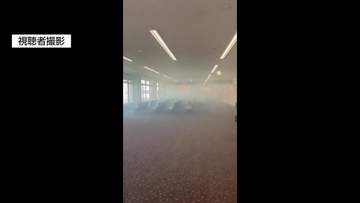 宮崎空港ビルで白煙充満　空調機器の潤滑剤が気化したことが原因か