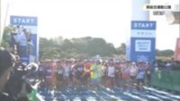 日向路を駆け抜ける　宮崎市で青島太平洋マラソン2025