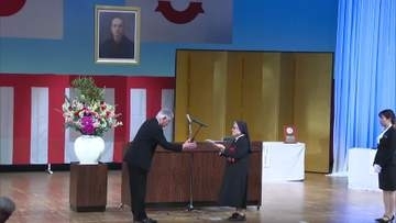 石井十次賞に長崎県の児童養護施設・奥浦慈恵院　高鍋町で贈呈式