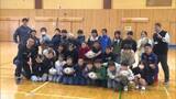 「ラグビーリーグワン浦安DーRocks　都城市での公式戦を前に三股小で交流」の画像1