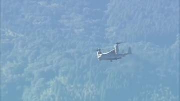 オスプレイ陸上自衛隊霧島演習場での訓練恒常化　えびの市「市民の安全、ルートの配慮」を要望