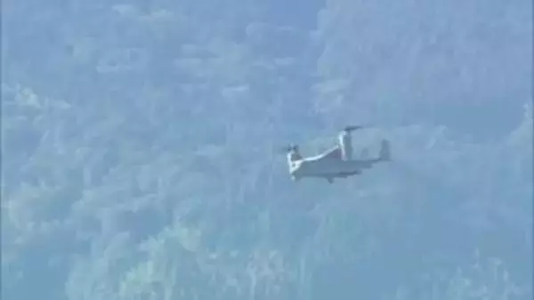 オスプレイ陸上自衛隊霧島演習場での訓練恒常化　えびの市「市民の安全、ルートの配慮」を要望