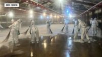 約48000羽処分　鳥インフルエンザ疑いの日向市の農場で防疫措置終了