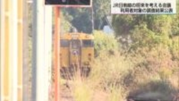 利用者の低迷続くJR日南線の油津−志布志間の利用者　朝は最大170人も昼の時間帯は一桁の列車も