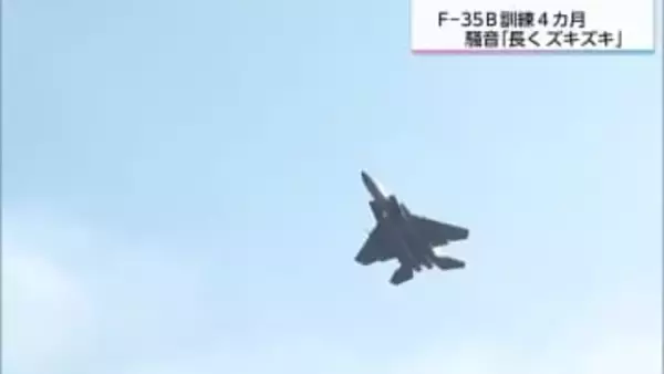 「長くてズキズキする」F-35Bの訓練が日常に　騒音に戸惑う住民　新富町への相談は約20件