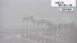 「台風6号接近　宮崎県内各地で40ミリ超の雨　夕方にかけて線状降水帯の恐れも」の画像1