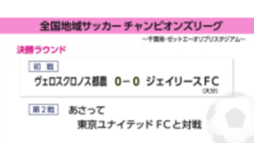 全国地域サッカーチャンピオンズリーグ　ヴェロスクロノス都農の結果