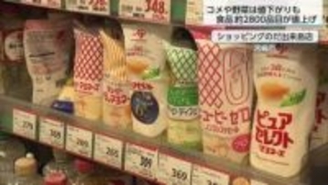 家計を直撃！春の値上げ　スーパーの対応は？