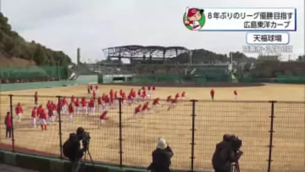 広島東洋カープ日南キャンプ　8年ぶりの優勝へ向け『SHAKARIKI』に練習に励む