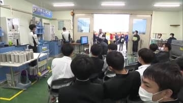 インフラ整備に欠かせないコンクリート　強度などを競うコンテストに高校生