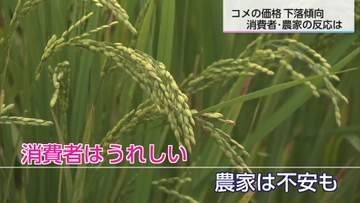 新米が安い「価格の逆転」　コメの価格に消費者は…農家は…