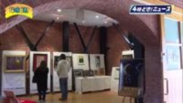 日南市の画家　柿原康司さんが油彩画展