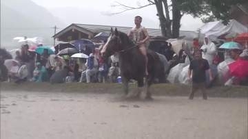 平安時代に起源　伝統の農耕神事　美郷町西郷の御田祭
