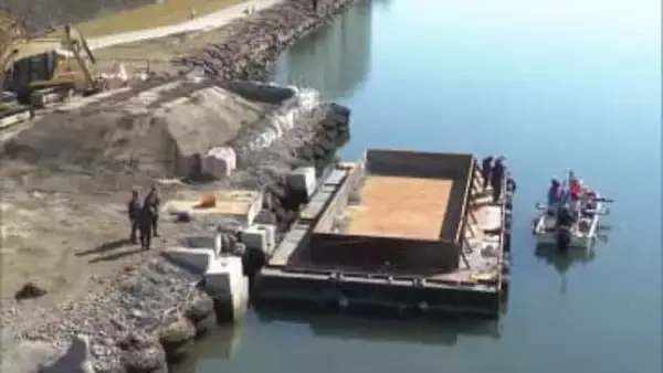 不発弾発見に伴う宮崎市・大淀川での磁気探査　4日からに延期