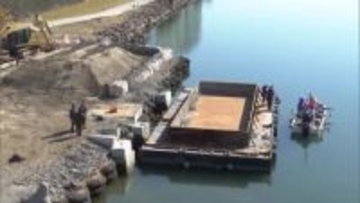 不発弾発見に伴う宮崎市・大淀川での磁気探査　4日からに延期