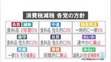 「衆院選　各政党が公約に「消費税減税」」の画像1