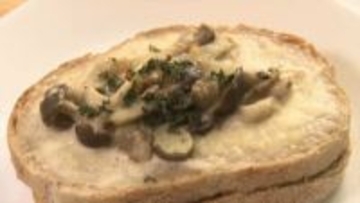 秋ならではのしめじとマッシュルームの「きのこのタルティーヌ」が人気　山中湖・ZEIT BAKERY CAFE