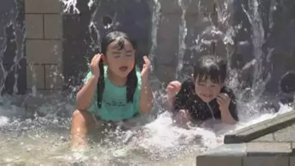 「まだ9月も10月も暑いのかな」甲府35度で9日ぶり猛暑日　あすから曇りや雨が続くも来週 再び猛暑予想　山梨