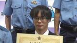 「ボートで釣りをしていた男性　水上バイク衝突事故で湖に投げ出された2人を救助　警察から感謝状　山梨・山中湖」の画像1