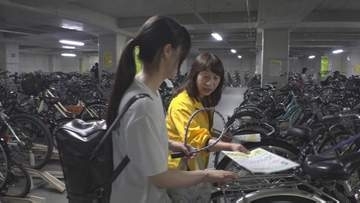 電話でロック作戦　鍵のかかっていない自転車の持ち主に警察から電話で注意呼びかけ　盗難被害を防止へ　山梨