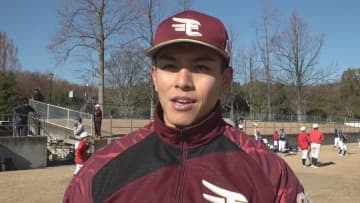 「そんなに無理な夢ではない　プロ野球選手を目指してほしい」東北楽天ゴールデンイーグルスの選手による野球教室　中込陽翔選手（富士川町出身）らが指導
