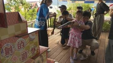 アームレスリング大会やこども縁日も　電子部品製造会社の納涼祭賑わう　山梨