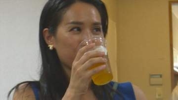 地元の特産『あけぼの大豆』を使ったクラフトビール　完成しお披露目会　今後 町内の道の駅などで販売へ　山梨・身延町