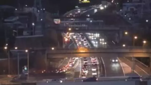 中央道・上り　事故の影響で上野原ICで15キロ 小仏トンネル付近で８キロ渋滞【2日午後５時現在】