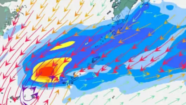【台風情報】台風26号（フォンウォン）は温帯低気圧に　沖縄、奄美地方では13日は大気非常に不安定　雷を伴って非常に激しい雨や大雨となる所が【土日は？雨と風のシミュレーション】