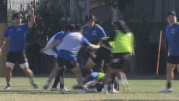 ジャパンラグビーリーグワン　開幕に向け東京サントリーサンゴリアス最終調整　チームの強みは経験豊富な選手層　山梨