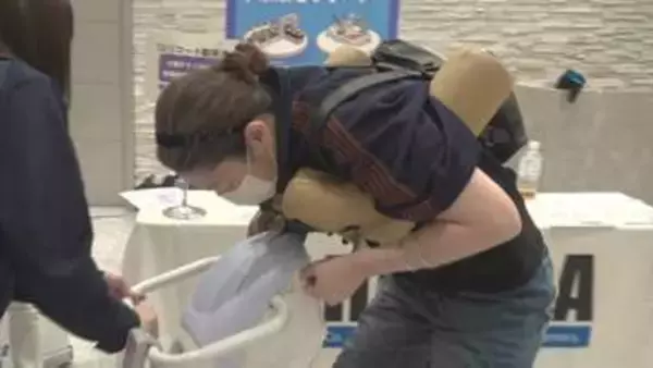 「安定して怖くなかった」テクノロジーを活用した介護機器の体験会　県が開催　山梨