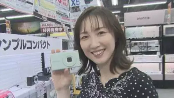 スマホ時代に“コンデジ” コンパクトデジタルカメラが人気　ヨドバシカメラも売り上げ好調　山梨