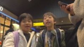 年末の帰省ラッシュがピーク　JR甲府駅は午前中から混雑