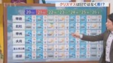 この週末はスッキリせず雨が降ったりやんだりの天気に　米津龍一気象予報士が解説　山梨