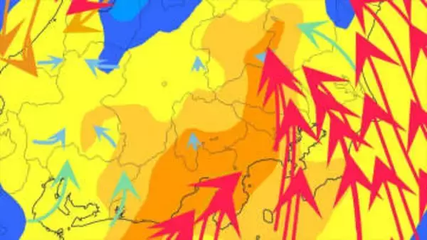 【関東甲信】31日夕方～11月1日明け方にかけ　雷を伴った激しい雨や非常に激しい雨の降る所が　【3連休は？雨と風のシミュレーション】