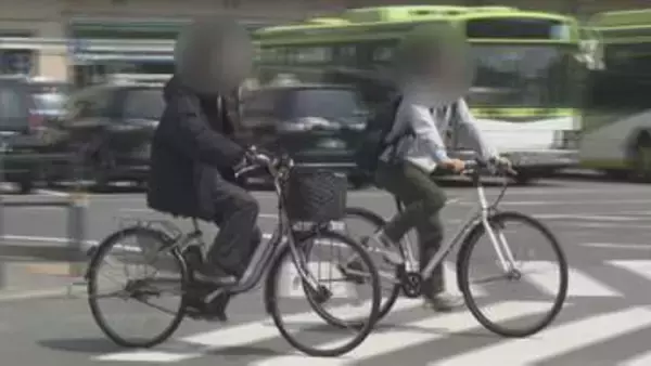 【自転車青切符制度】最も多い反則行為が「併進」　1か月の指導と警告が368件