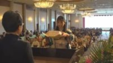 山梨・歯科衛生専門学校で卒業式