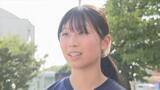 「インターハイ陸上競技　女子三段跳び　甲府南・野沢和心選手　大会新記録で初出場 初優勝」の画像1