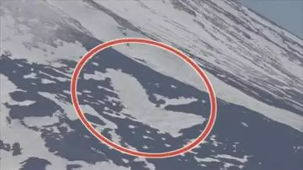 「ヒヨコみたい」　富士山に“農鳥”出現　過去2番目の早さ　今月 暖かい日が続き一足早く現れる　山梨・富士吉田市