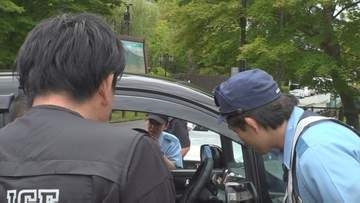 白タク行為防止へ　警察らが国道でワゴン車などを中心に停止を求め声かけ　取り締まりを強化　山梨