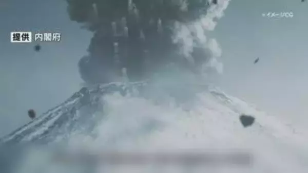 富士山噴火による火山灰の対策動画　内閣府が公開　リスクを知っておくことが正しい行動に　山梨