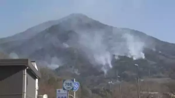 【速報】扇山の山林火災で138世帯 152人に「避難指示」　山梨・大月市　 16:15時点