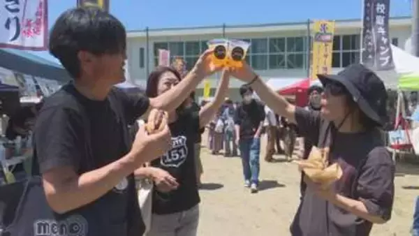 地元醸造の新クラフトビールを初販売　できたての一杯楽しむ　山梨・身延