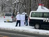 「チェーンの装着作業中に軽乗用車が突っ込み男性が死亡　山梨・北杜市」の画像1
