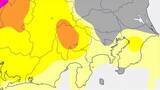 「【気象情報】西日本や東日本　21日夜にかけ　落雷や竜巻などの激しい突風、急な強い雨に注意　【雨と風のシミュレーション・発雷確率】」の画像1
