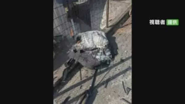 「まっすぐドーンと落ちた」重さ10キロのドローンが住宅の駐車場に墜落、炎上　国や県の補助事業で災害物資輸送のルート検証飛行中　山梨